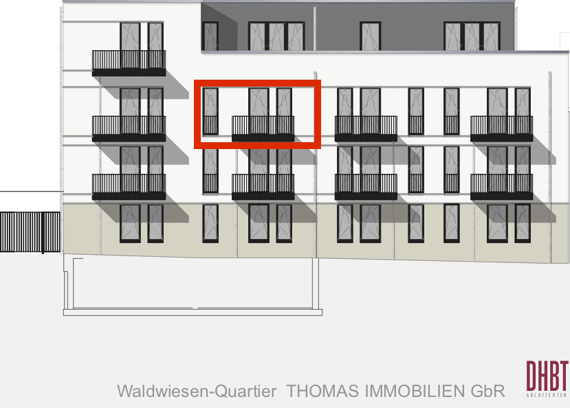 Frontansicht Wohnung 10