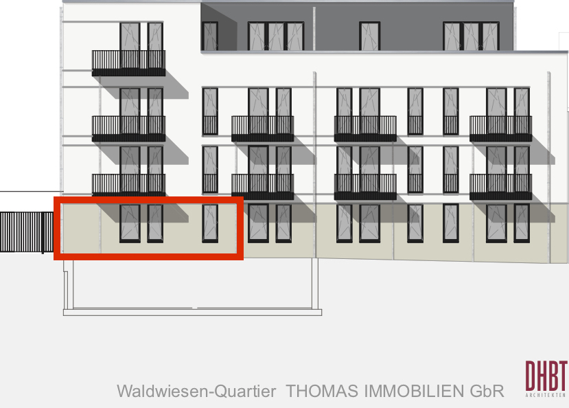 Straßenansicht Wohnung 1