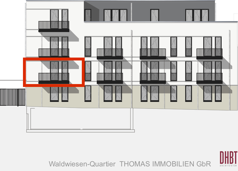 Straßenansicht Wohnung 5